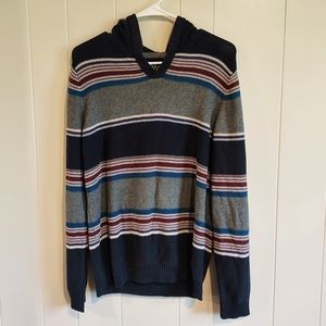 Retrofit Men's Urban Pipeline Striped Sweater Hoodie